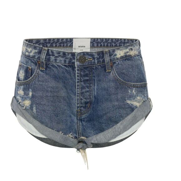 One Teaspoon Denim Shorts NWT - Picture 2 of 9